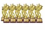 Custom Gold Trophy Award