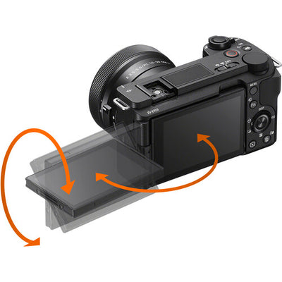 Sony ZV-E10 II flip screen content creator camera