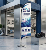 Sharkfin and Telescopic banners