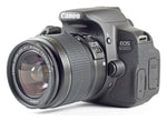 Canon 650D with 18-55mm lens (Pre-owned)