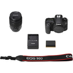 Canon EOS 90D 32.5MP APS-C DSLR Camera with 18-135mm Lens