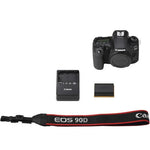 Canon EOS 90D 32.5MP APS-C DSLR Camera Body