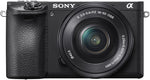 Sony Alpha A6500 24MP APS-C Mirrorless Camera with 16-50mm Lens