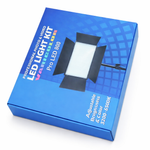 Pro LED 800 Portable Video & Photography Light Kit – Adjustable 3200K–6500K, 800 LED Bulbs, Tripod & Batteries Included