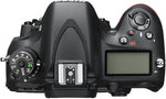 Nikon D610 24.3MP Full-Frame DSLR Camera Body