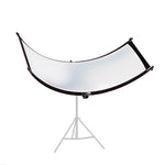 Curved Reflector 180x60cm bundle (with Stand and 4 Reflectors)