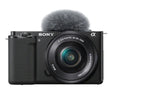 Sony ZV-E10 24.2MP APS-C Mirrorless Camera with 16-50mm Lens