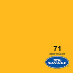 2,72X11M Savage Seamless Paper Backdrop (Deep Yellow)