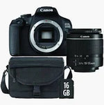 Canon EOS R100 Mirrorless Camera with 18-45mm