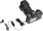 BOYA BY-M1 PRO Universal 3.5mm Plug Omni-directional Lavalier Microphone, Cable Length: 6m (Black) Microphone