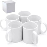 11oz White Ceramic Sublimation Coffee Mug Blank White , Case of 36