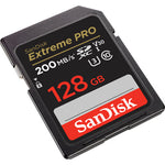 SanDisk 128GB Extreme PRO 200MB/s SDXC Memory Card