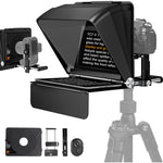 LENSGO TC7II Portable Ultimate Teleprompter Kit for Smartphones and Cameras.