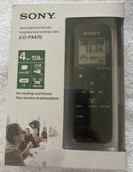 Sony ICD-PX470 Voice Recorder
