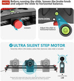 100CM Motorized Camera Slider with Remote control.