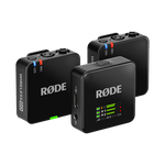 Rode Wireless GO (Gen 3) 2-Person Compact Digital Wireless Microphone System/Recorder (2.4 GHz, Black)