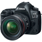 Canon EOS 5D Mark IV DSLR Kit with Canon 24-105mm f/4L IS USM.