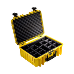 B&W International Type 5000 Outdoor Hard Case with Padded Dividers (Yellow)
