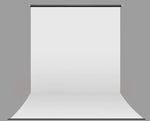 3X6M PVC Vinyl Studio Backdrop White & black with stands