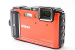 Nikon COOLPIX AW130 16.0MP 5x Zoom Digital Camera Orange From JAPAN