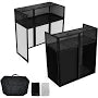 Portable Dj Facade Table Station 48x56x28" Foldable Event Booth Facade