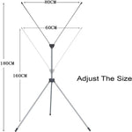 X Banner Stand Adjustable Banner Holder Portable Retractable Banner