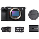 Sony a7C Mirrorless Camera with Basic Bundle (Black)