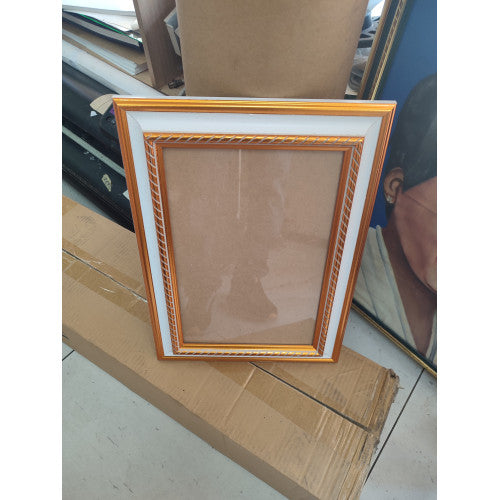 Custom picture frame with printed photo