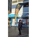 Telescopic banner with custom logo printing