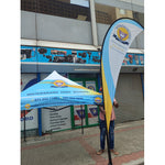Sharkfin banner for outdoor events South Africa – Photo World Lab